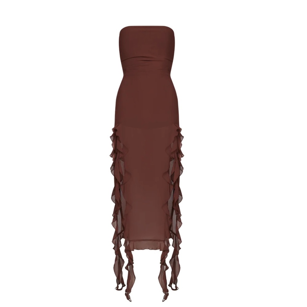 Lioness RENDEZVOUS DRESS | CHOCOLATE brand new never worn with tags included